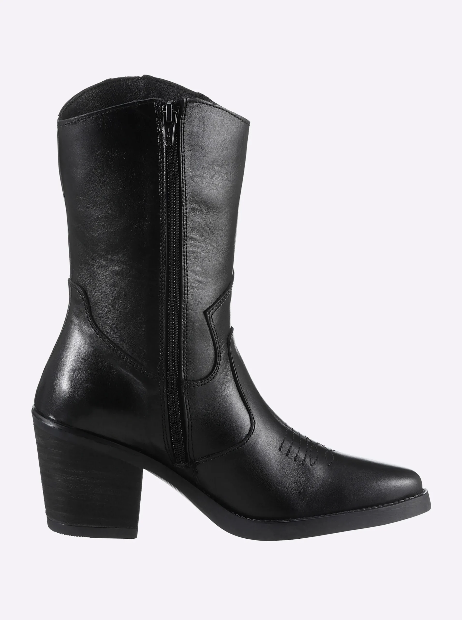 Stiefel|heine Stiefel schwarz