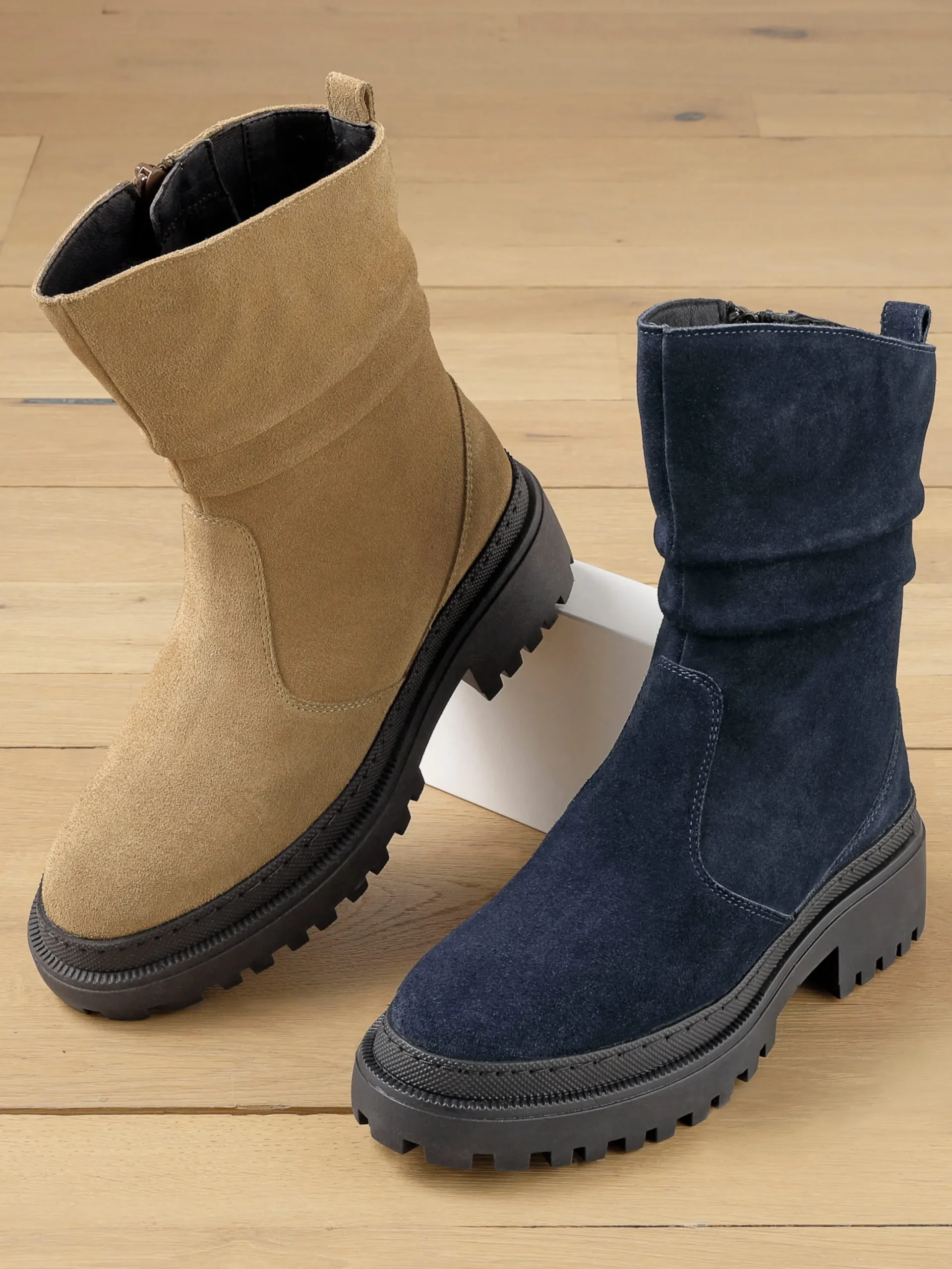 Stiefel|heine Stiefel beige