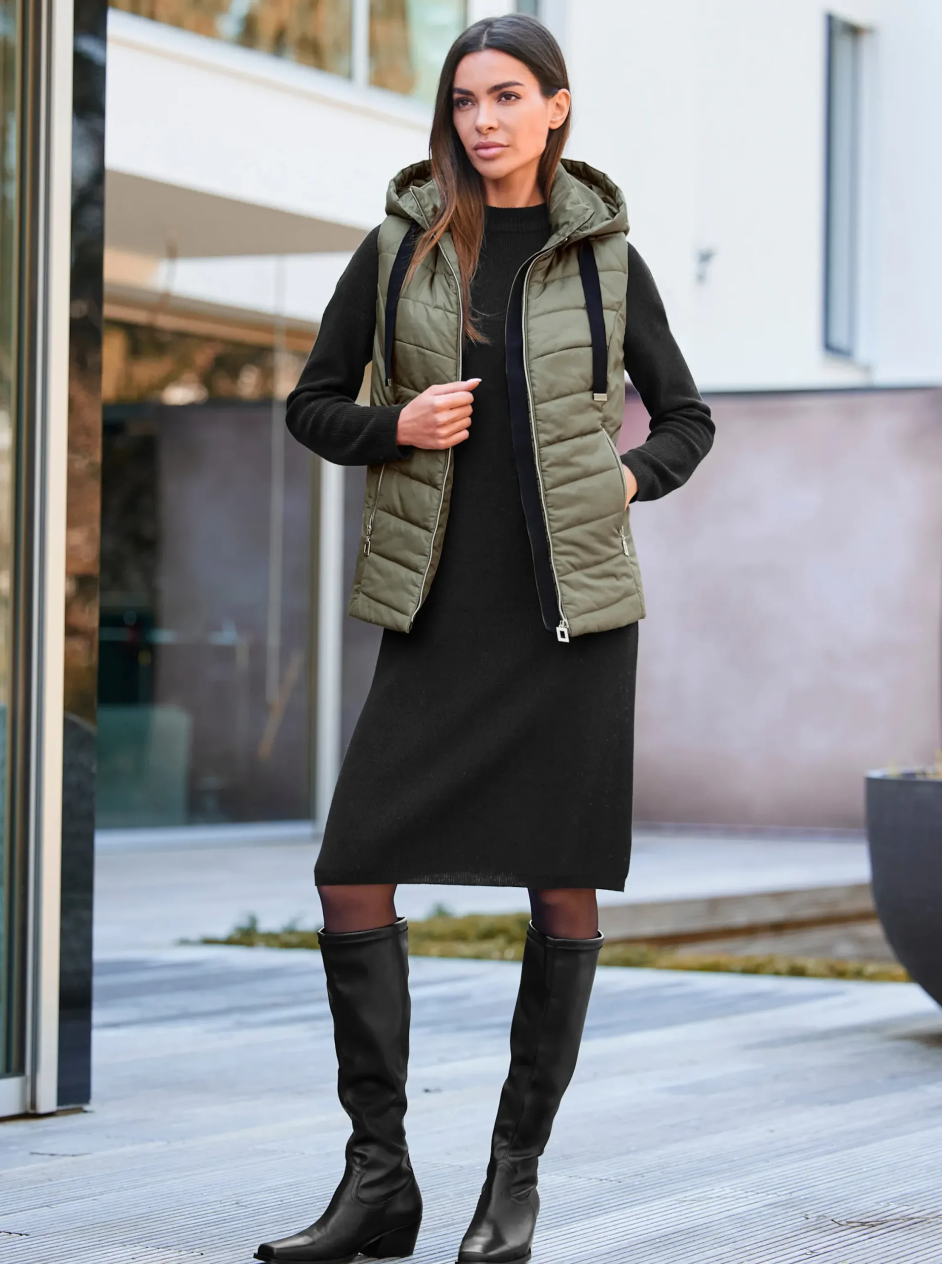 Stiefel|heine Stiefel schwarz