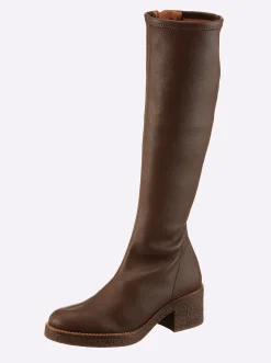 Stiefel|heine Stiefel cognac