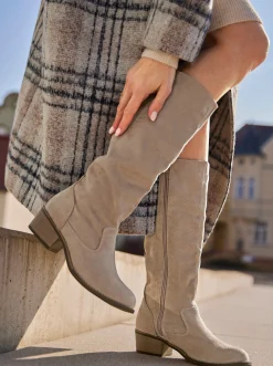 Stiefel|Andrea Conti Stiefel taupe