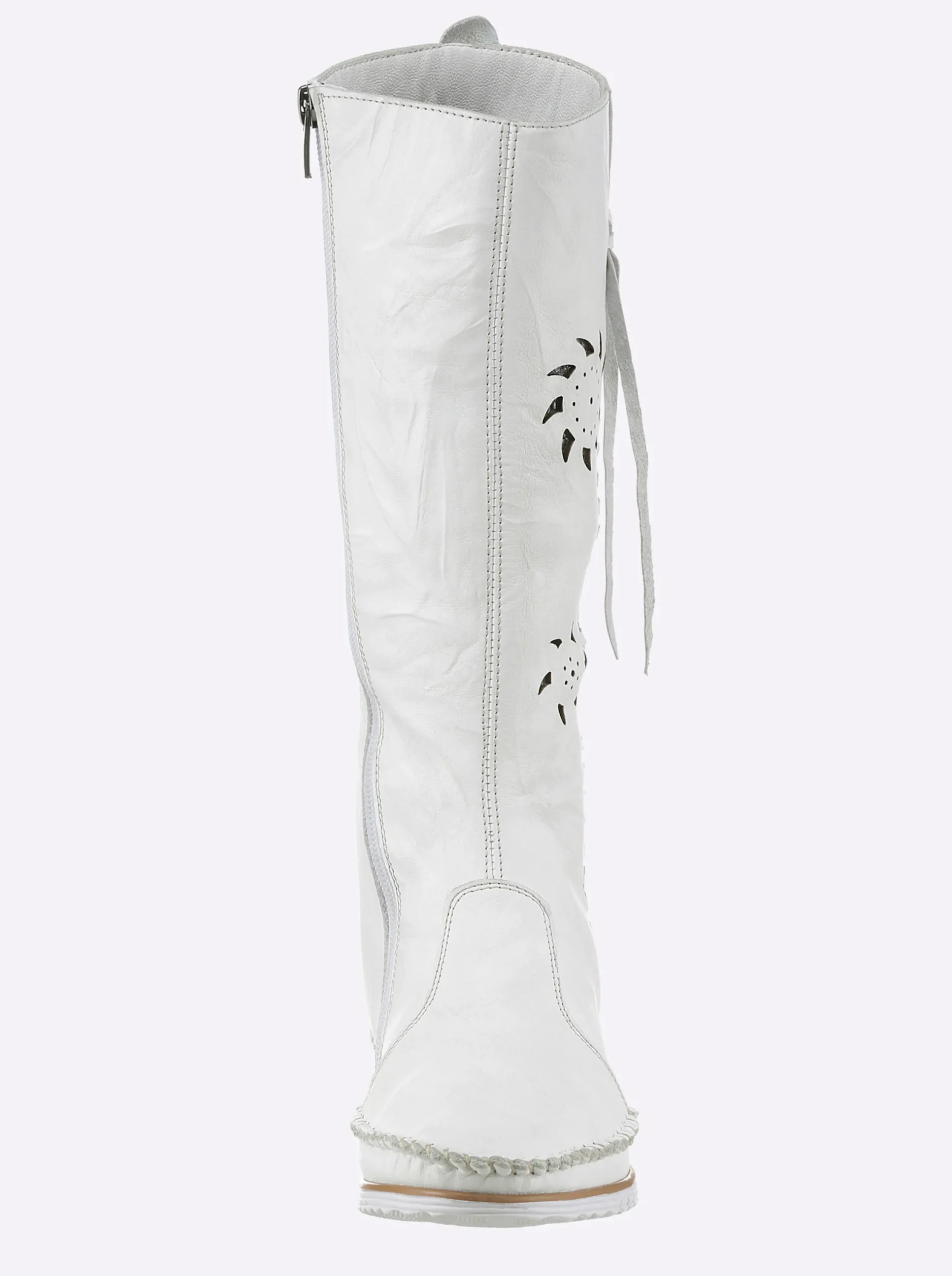 Stiefel|Andrea Conti Stiefel weiß