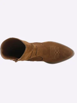 Stiefel|heine Stiefel cognac