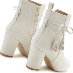 Stiefeletten|Stiefel|LASCANA Stiefelette beige