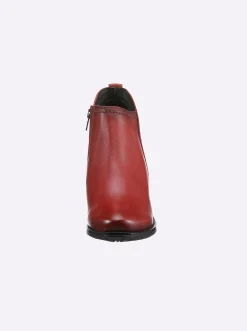 Stiefeletten|Stiefel|heine Stiefelette rot