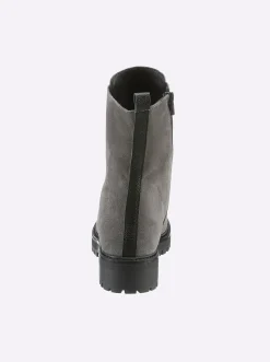Stiefeletten|Stiefel|heine Stiefelette grau
