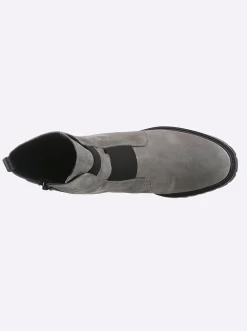 Stiefeletten|Stiefel|heine Stiefelette grau