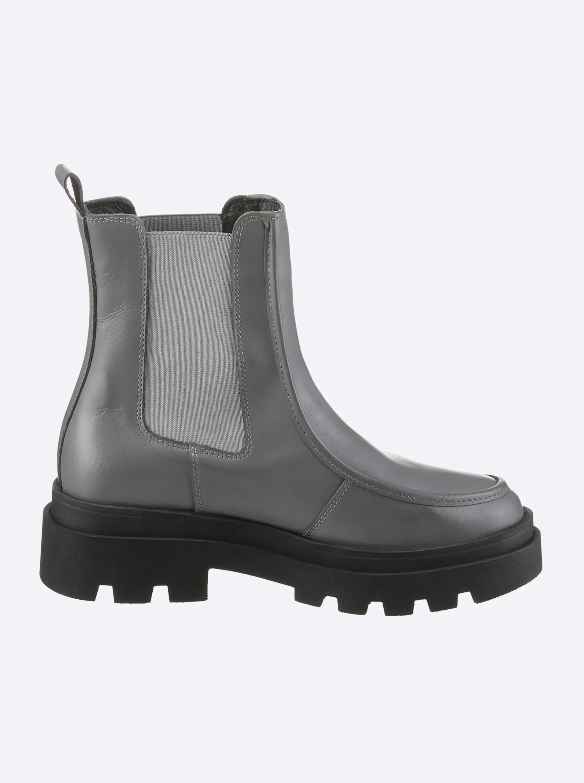 Stiefeletten|Stiefel|heine Stiefelette grau