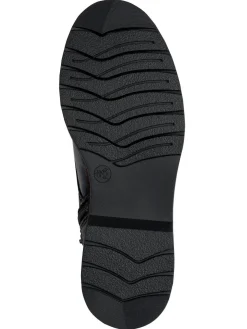 Stiefeletten|Stiefel|Jana Stiefelette schwarz-gemustert