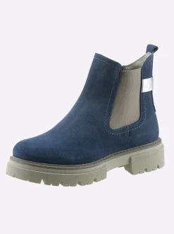 Stiefeletten|Stiefel|heine Stiefelette blau