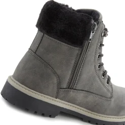 Stiefeletten|Stiefel|LASCANA Stiefelette anthrazit