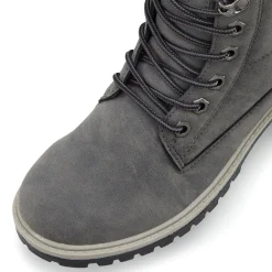 Stiefeletten|Stiefel|LASCANA Stiefelette anthrazit