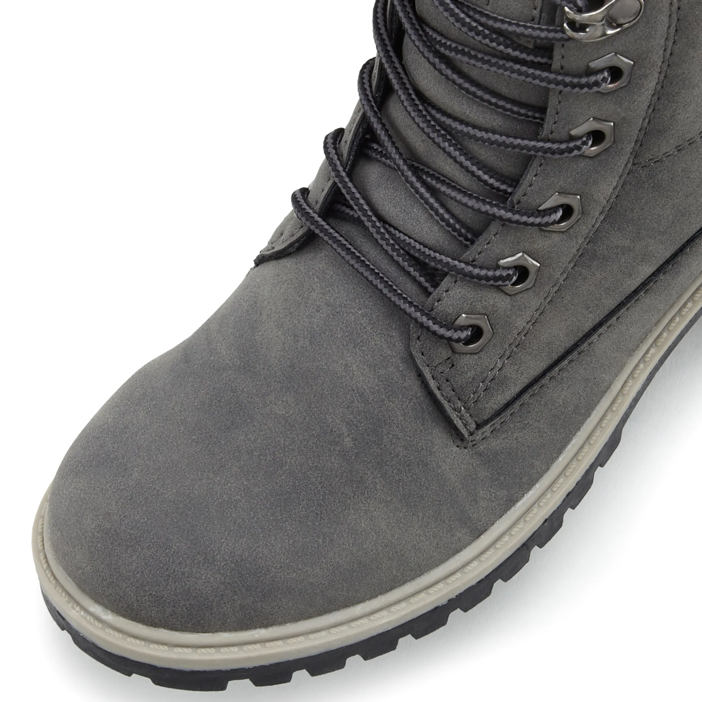 Stiefeletten|Stiefel|LASCANA Stiefelette anthrazit