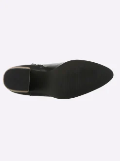 Stiefeletten|Stiefel|heine Stiefelette schwarz-taupe