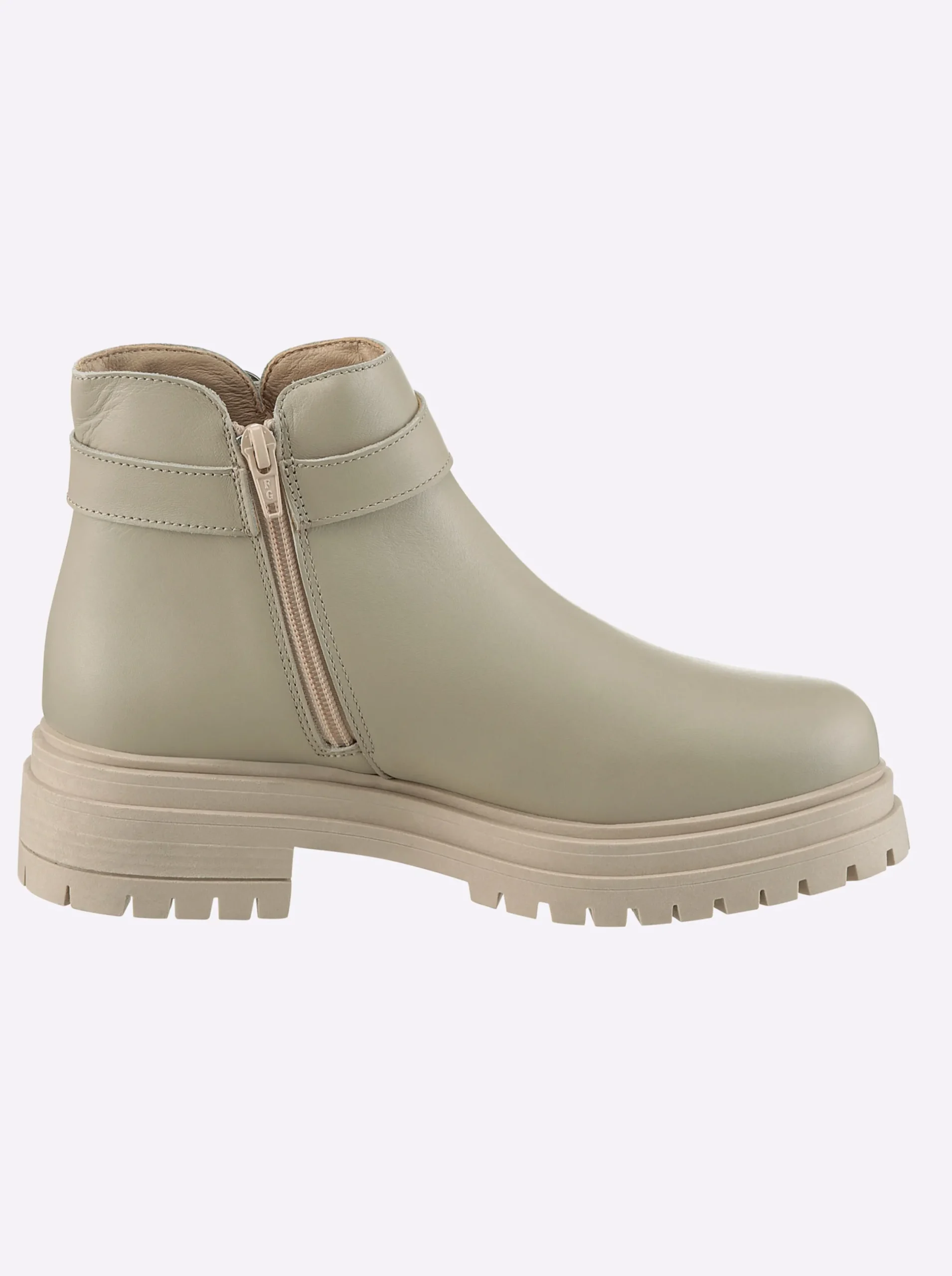 Stiefeletten|Stiefel|heine Stiefelette ecru