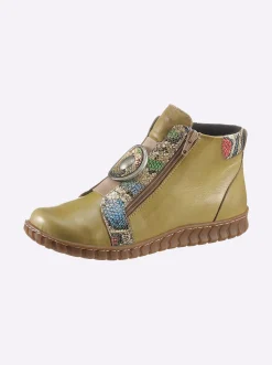 Stiefeletten|Stiefel|Gemini Stiefelette oliv