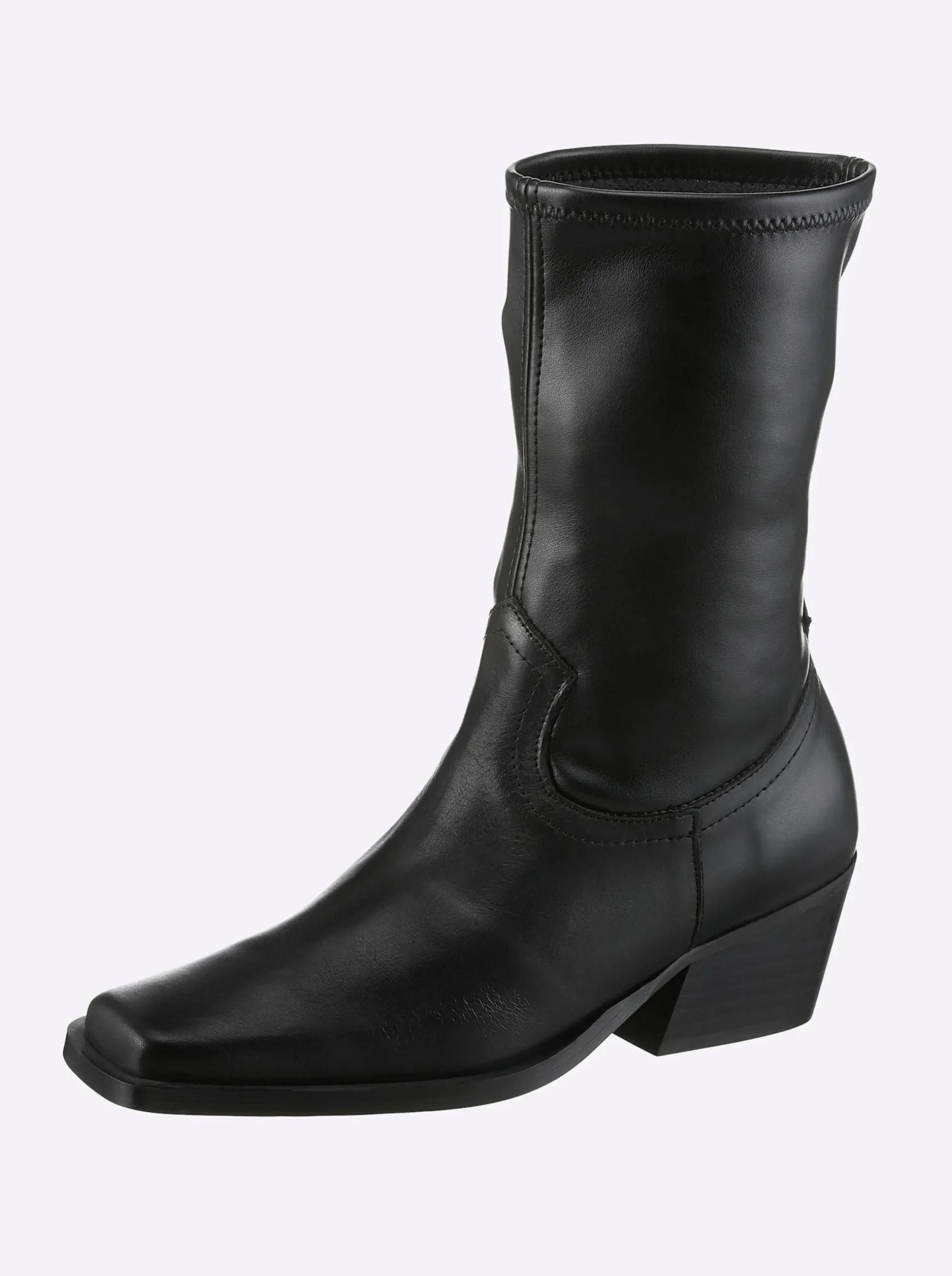 Stiefeletten|Stiefel|heine Stiefelette schwarz