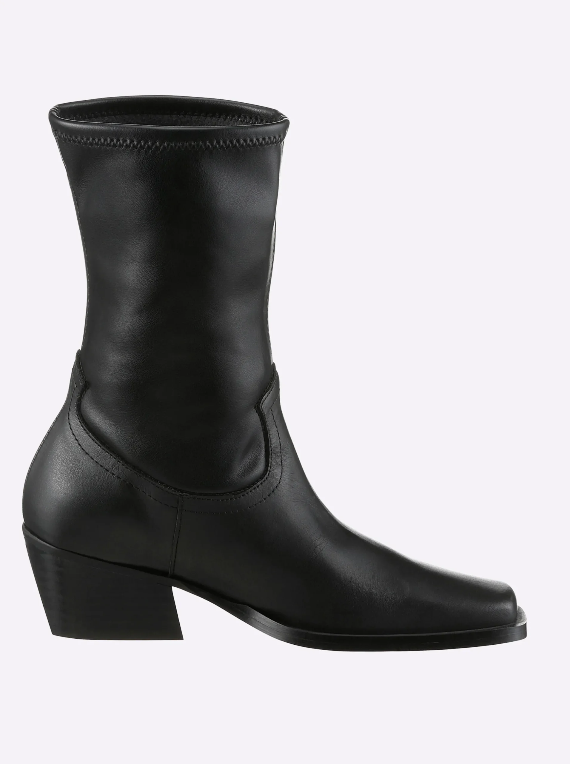 Stiefeletten|Stiefel|heine Stiefelette schwarz