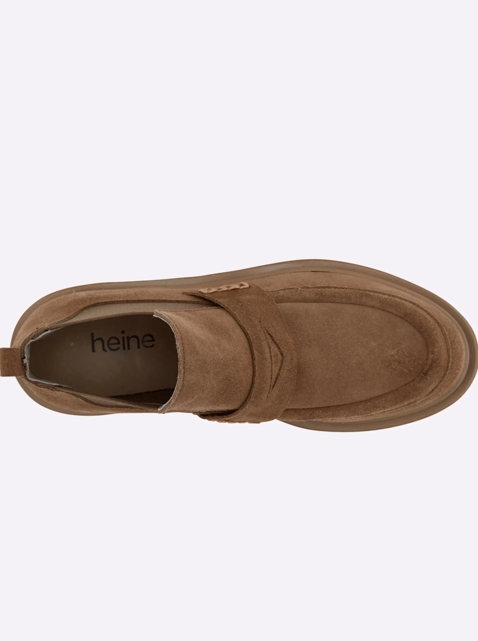 Stiefeletten|Stiefel|heine Stiefelette camel