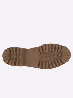 Stiefeletten|Stiefel|heine Stiefelette camel