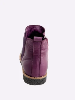 Stiefeletten|Stiefel|Andrea Conti Stiefelette pflaume
