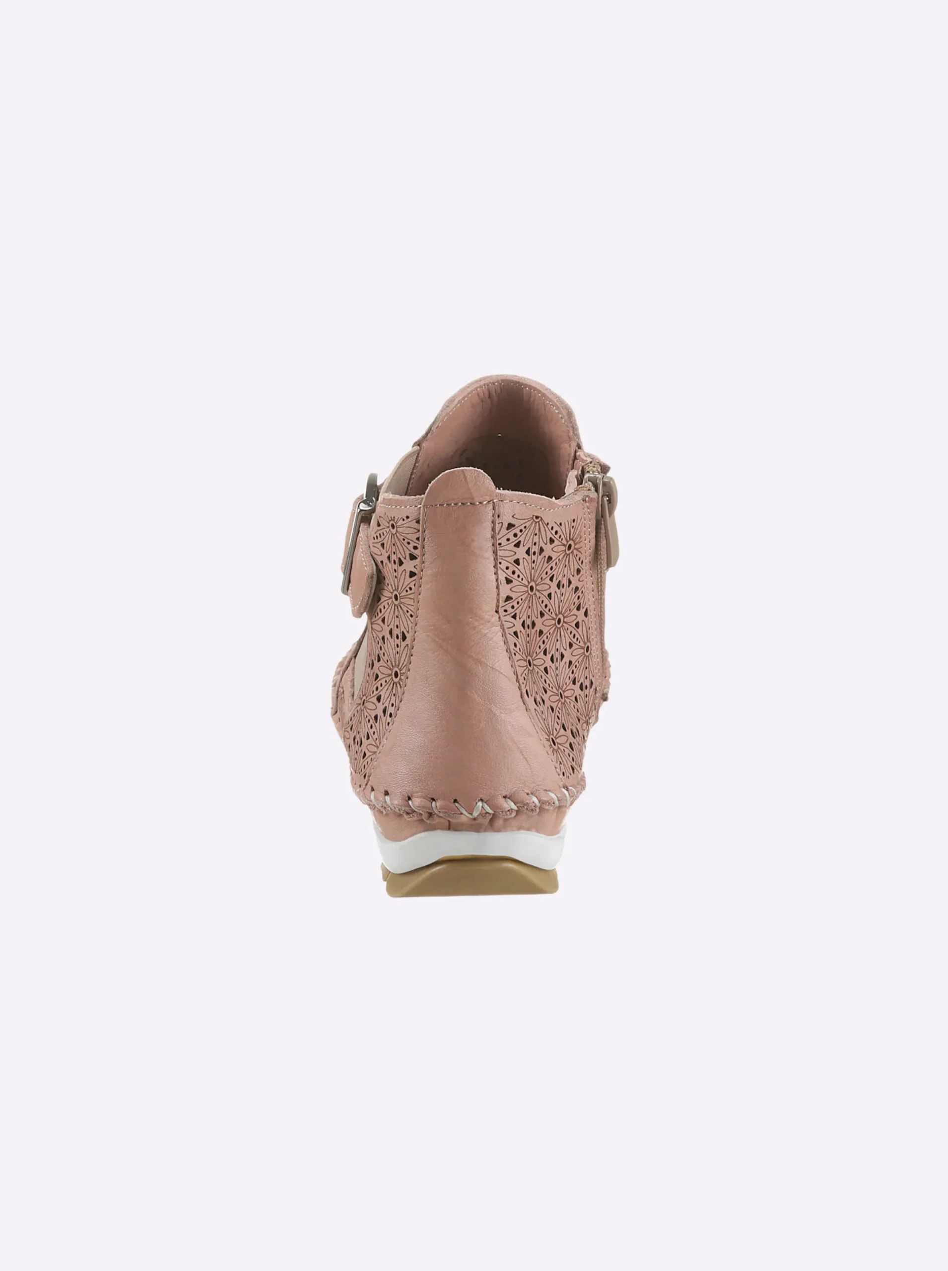 Stiefeletten|Stiefel|Gemini Stiefelette altrosa