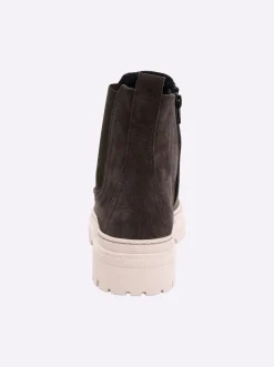 Stiefeletten|Stiefel|Gabor Stiefelette grau