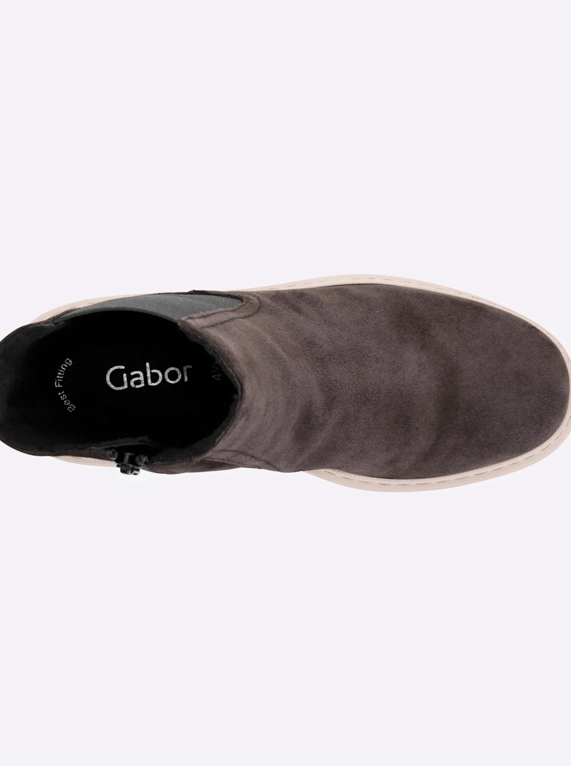 Stiefeletten|Stiefel|Gabor Stiefelette grau