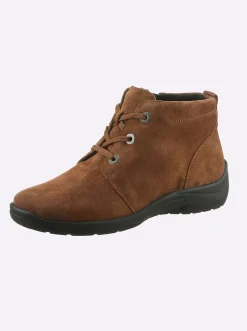 Stiefeletten|Stiefel|Waldläufer Stiefelette cognac