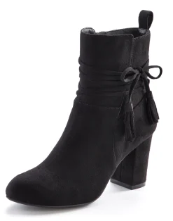 Stiefeletten|Stiefel|LASCANA Stiefelette schwarz