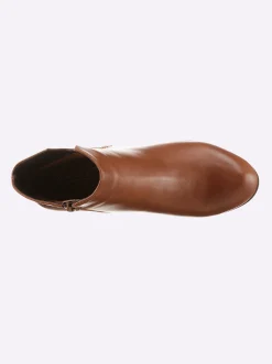 Stiefeletten|Stiefel|Andrea Conti Stiefelette cognac