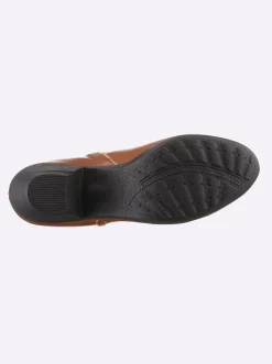 Stiefeletten|Stiefel|Andrea Conti Stiefelette cognac