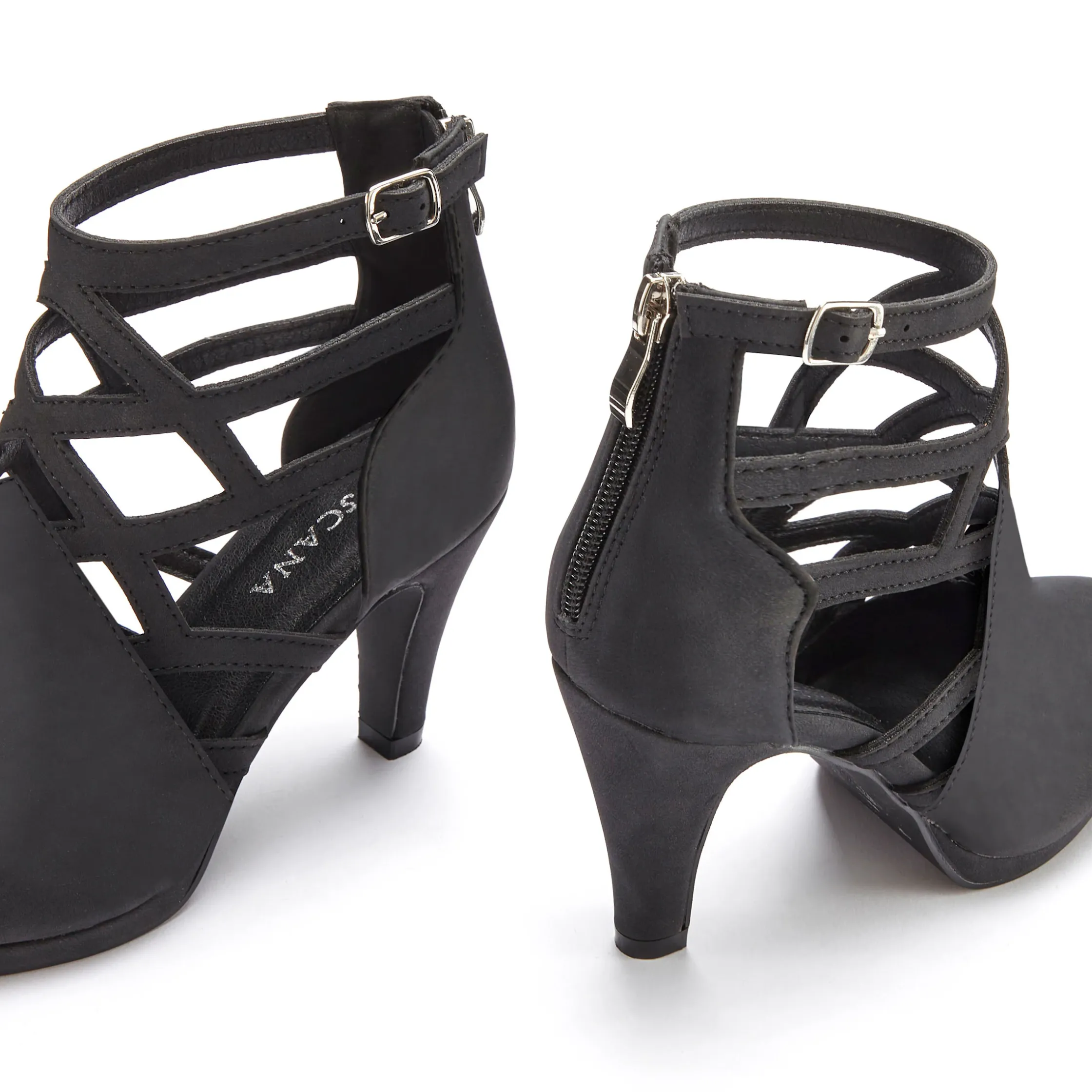 Stiefeletten|Stiefel|LASCANA Stiefelette schwarz