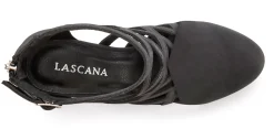 Stiefeletten|Stiefel|LASCANA Stiefelette schwarz