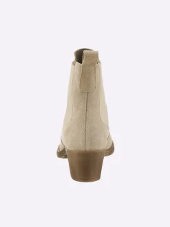 Stiefeletten|Stiefel|heine Stiefelette sand