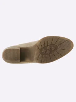 Stiefeletten|Stiefel|heine Stiefelette sand