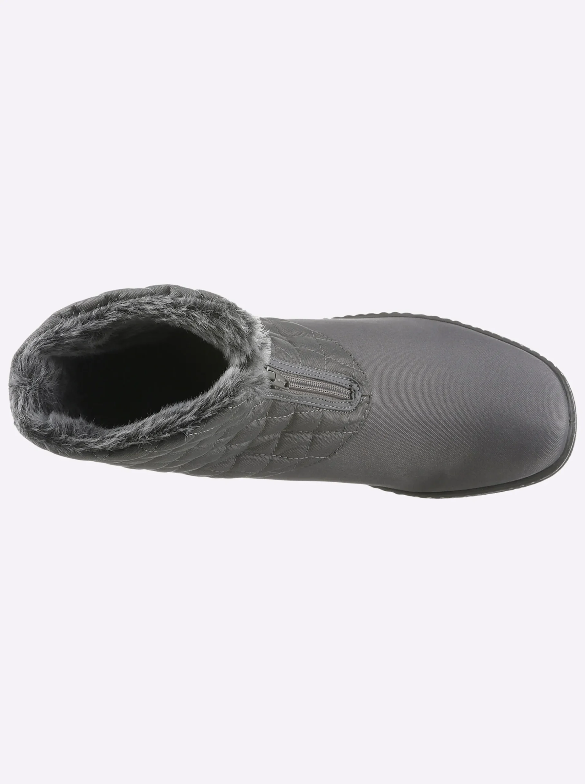 Stiefeletten|Stiefel| Stiefelette grau