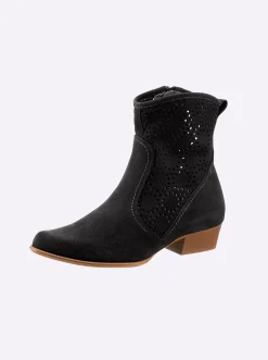 Stiefeletten|Stiefel|heine Stiefelette schwarz