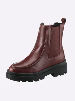 Stiefeletten|Stiefel|heine Stiefelette bordeaux
