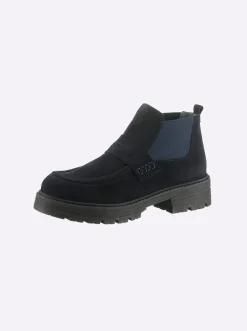 Stiefeletten|Stiefel|heine Stiefelette marine