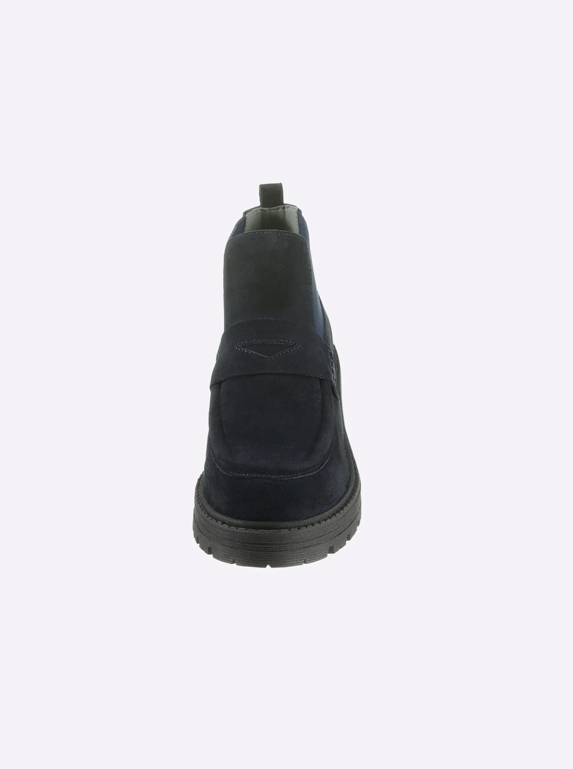 Stiefeletten|Stiefel|heine Stiefelette marine