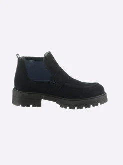 Stiefeletten|Stiefel|heine Stiefelette marine