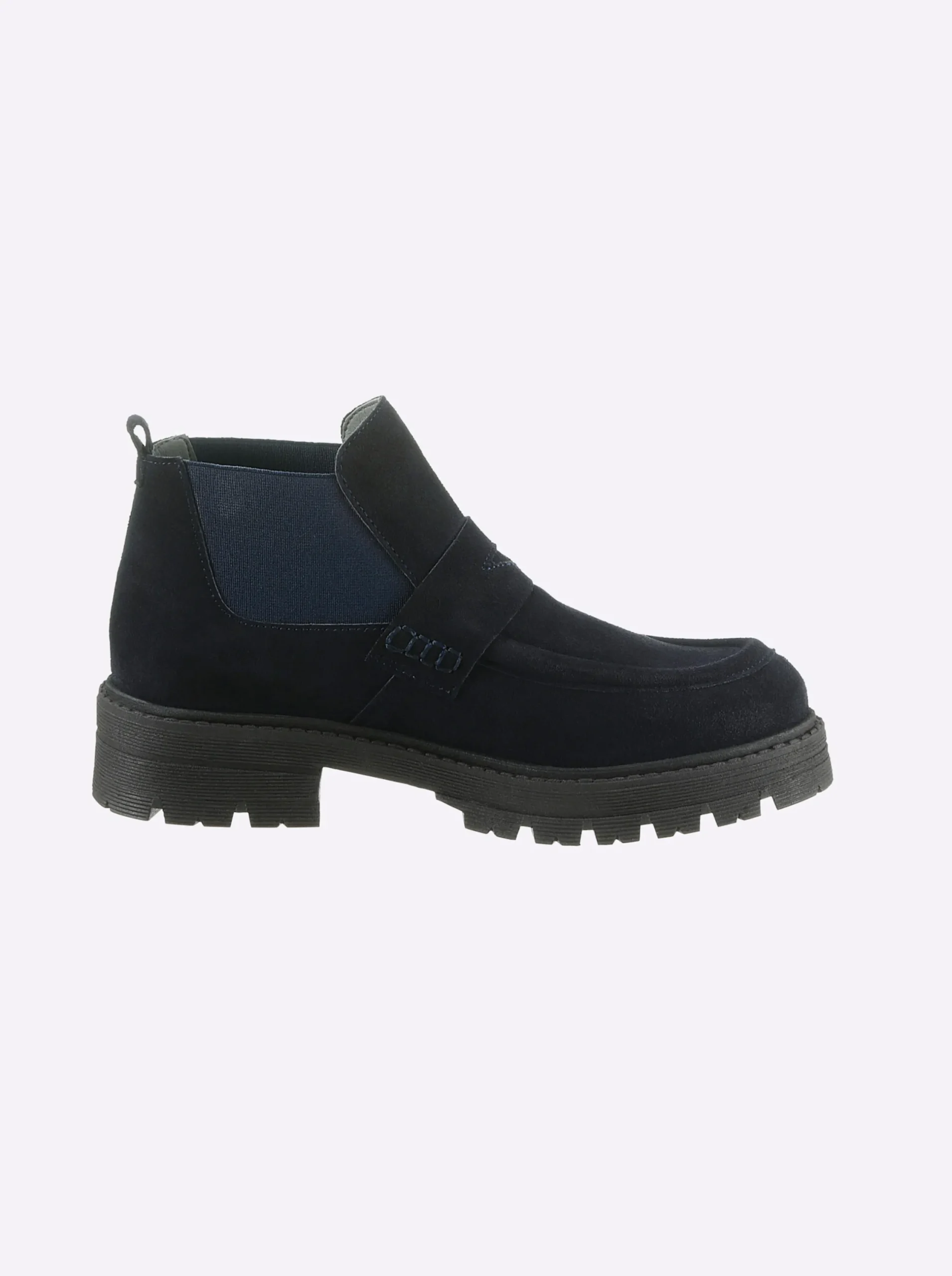 Stiefeletten|Stiefel|heine Stiefelette marine