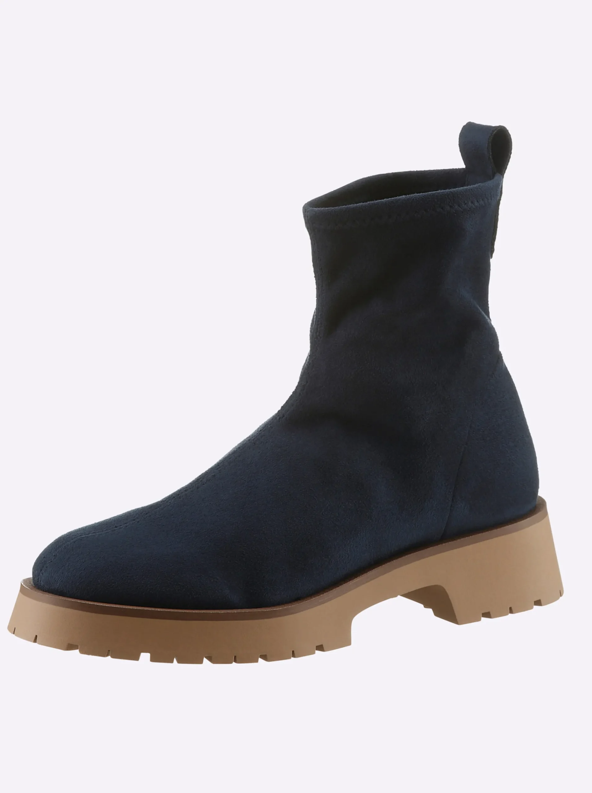 Stiefeletten|Stiefel|heine Stiefelette marine
