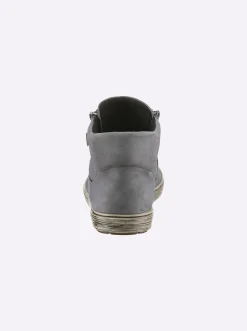 Stiefeletten|Stiefel|Caprice Stiefelette grau