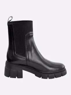 Stiefeletten|Stiefel|heine Stiefelette schwarz