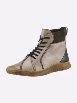 Stiefeletten|Stiefel|Gemini Stiefelette hellgrau