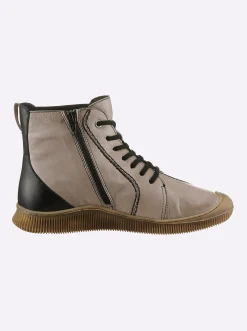 Stiefeletten|Stiefel|Gemini Stiefelette hellgrau