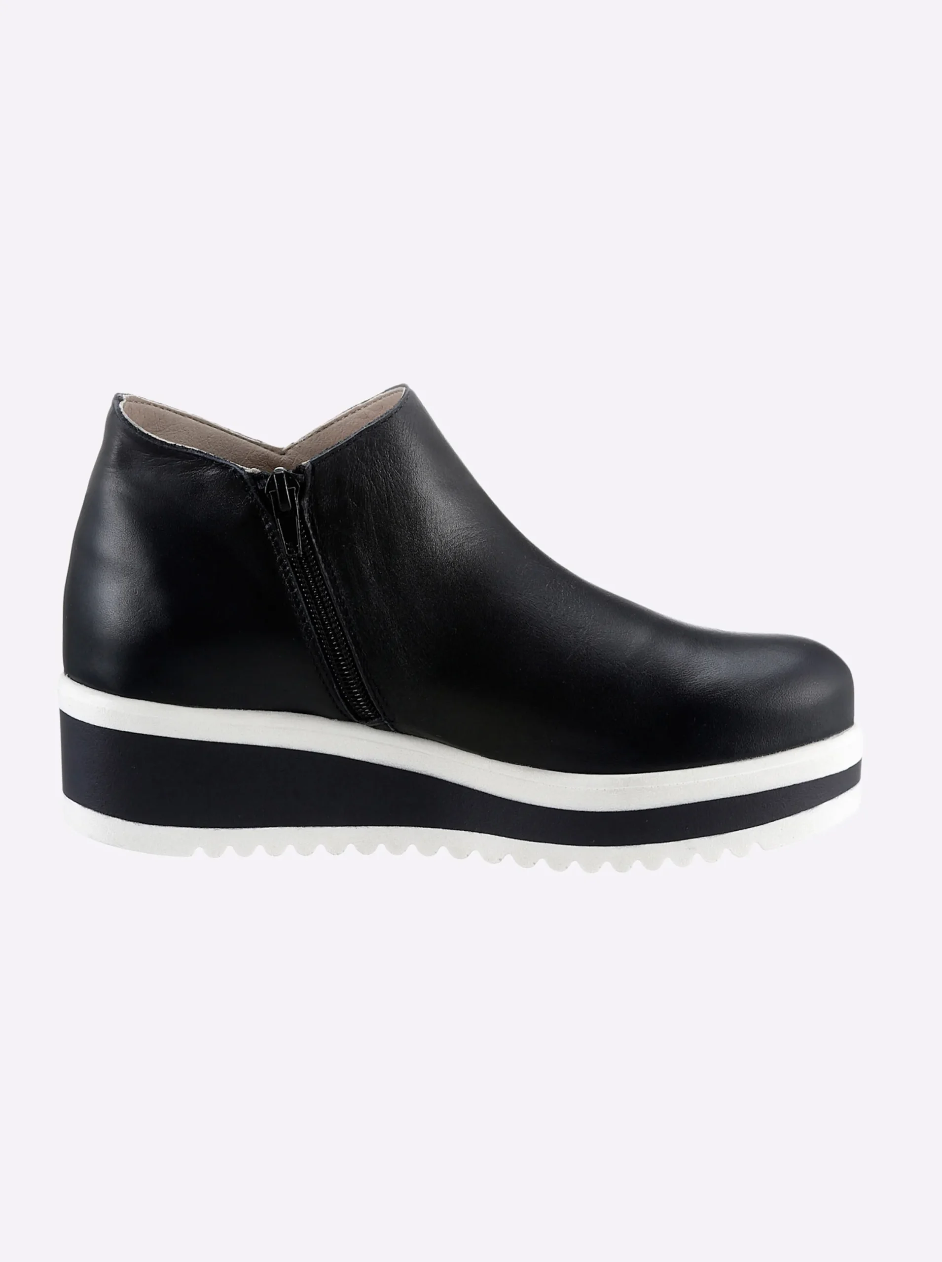 Stiefeletten|Stiefel|heine Stiefelette marine