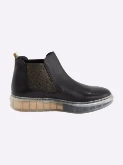 Stiefeletten|Stiefel|heine Stiefelette schwarz